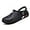 Black, variant on Classic Clog for Mens Womens Lightweight Slip On Fuzzy Slipper Beach Sandals Garden Clogs