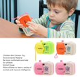 thumbnail image 3 of Juguete de cámara realista juguete de cámara para niños amigable con la piel Función de aprendizaje temprano para niños para el hogar al aire libre ANGGREK Otros, 3 of 8