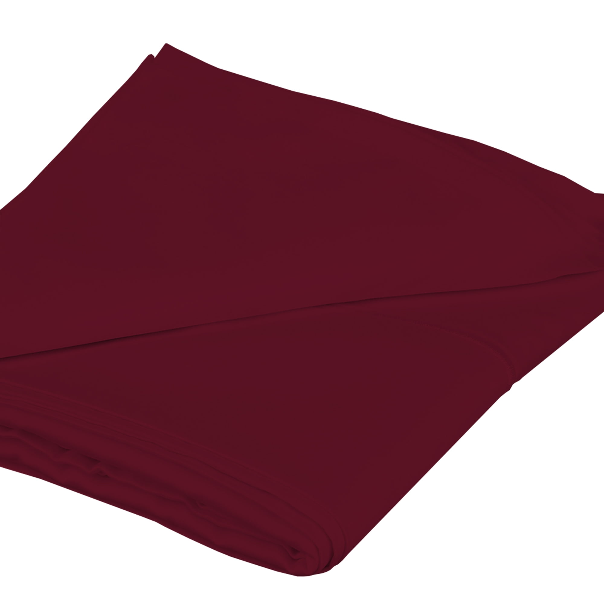 The Great American Store Easy on/Easy Off Double Brushed Easy-Stretch Design Fade Resistance Microfiber 15-Inch Drop Length Pleated Bed Skirt - Twin (Solid, Burgundy)
