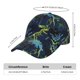 thumbnail image 2 of Fotbe Cartoon Dinosaur Gorro Clásico de Béisbol, Gorra Ajustable con Broche Snapback, Gorro de Exterior de Algodón Suave, 2 of 6