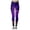 Purple, variant on Halloween Leggings for Women,Tummy Control Pumpkin Skeleton Printed Stretchy Leggings Yoga Pants Tights