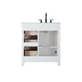 thumbnail image 2 of Elegant Lighting VF29532HO Alina 32" Free Standing Single Basin Vanity Set - Hazel Oak, 2 of 7