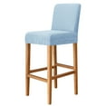 thumbnail image 1 of Home Hotel Club Bar Chair Cover Barstool Corn Grain Velvet High Stool Cover, 1 of 4