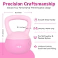 thumbnail image 7 of Leikefitness Soft Kettlebells,Sand Filled Weights for Women and Men,Color Coded Anti Slip Soft Kettlebells,Home Workout,Pink,18LB, 7 of 7