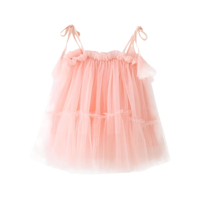 Xuewenshw Robe Sans Manches pour Filles, Robe de Danse, Vêtements de Fête