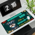 thumbnail image 3 of Schnauzer Dad Like a Regular Dad Only Cooler Happy Father's Day Desk Mat Full Keyboard Mouse Pad Miniature Schnauzer Dog Lover Large Mousepad - 02007, 3 of 5