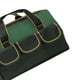 thumbnail image 2 of Herramientas Hardware Lona Electricista Engrosada Herramientas Carpintería Multifuncional Bolsillo Almacenamiento Reparación (base PE Verde Clásico 13 Pulgadas), 2 of 6