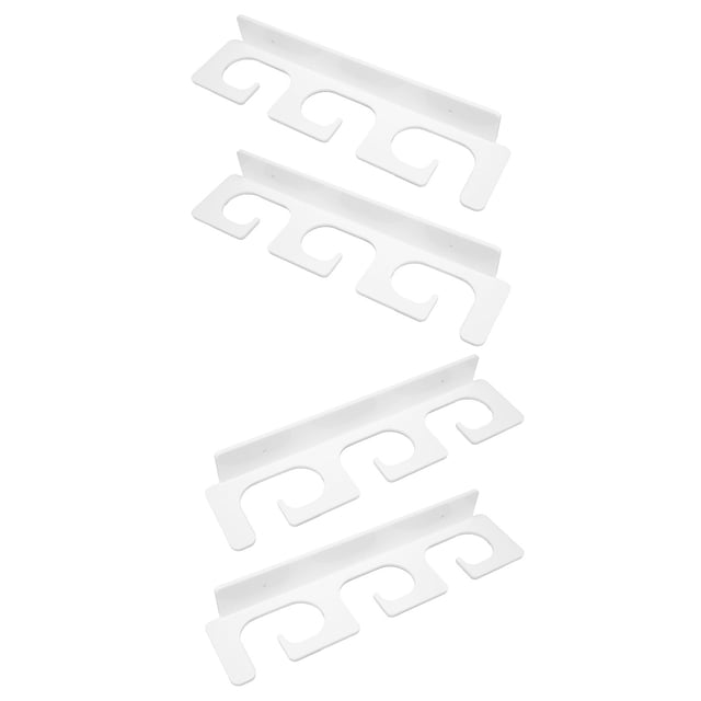 Ceiling Fishing Rod Holder, 6 Rods Wall Mounted Fishing Pole Rack Acrylic Fishing Pole Holder Vertical Fishing Pole Rack