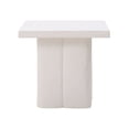 thumbnail image 2 of TOV Furniture Kayla White Concrete Square Side Table, 2 of 6