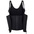 thumbnail image 5 of YouLoveIt Women Underbust Waist Trainer Shapewear Weight Loss Tank Top Corset Busiter Workout Body Shaper Tummy Fat Burner Shapewear Vest with Zip & Hook, 5 of 8
