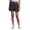 Charcoal, variant on RBX Active Women's Knit Waist Stretch Woven Walking Short With Pockets