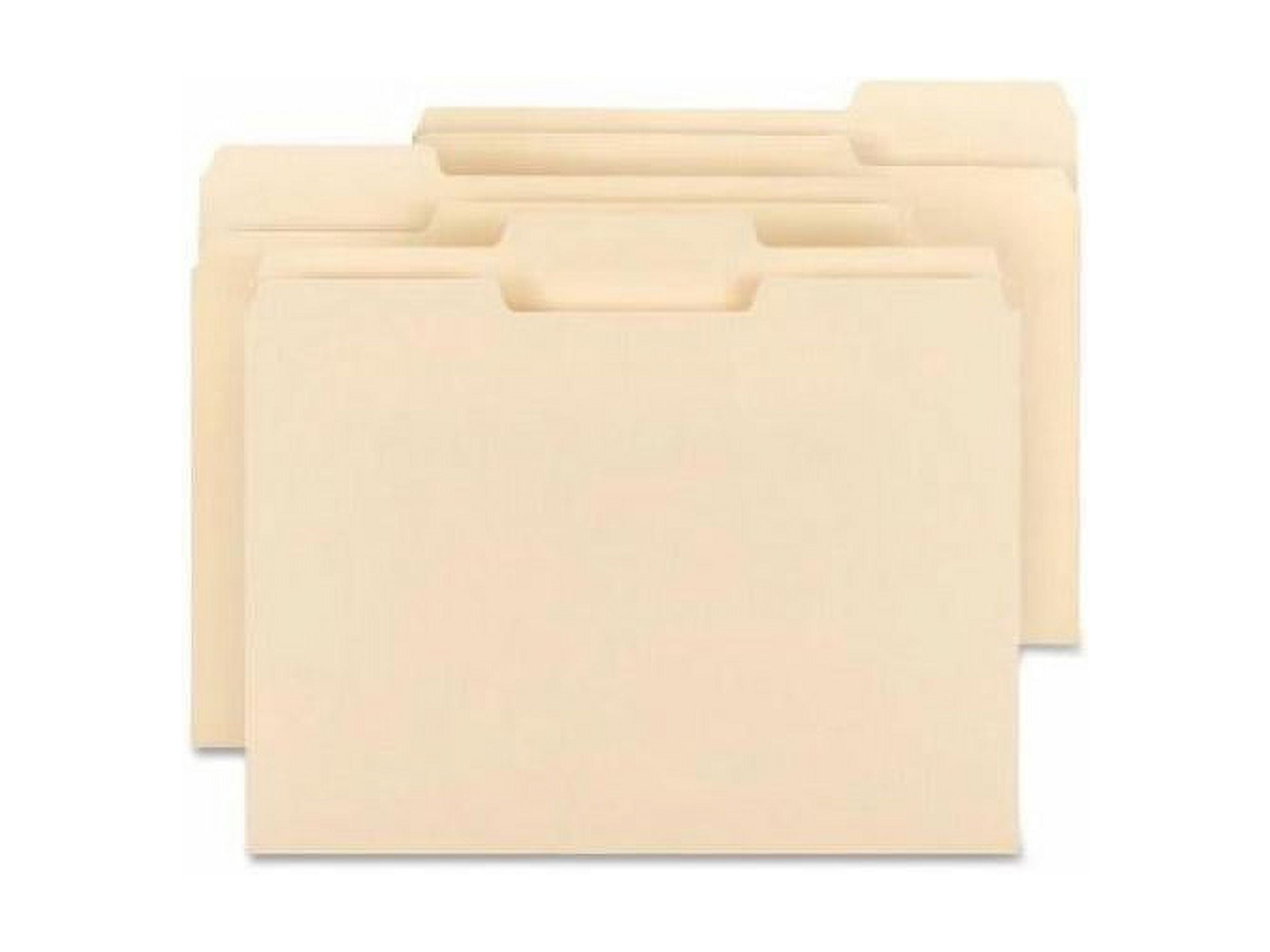 Business Source, BSN78950, 1/3 Cut Tab Plain Manila File Folders, 150 / Box, Manila