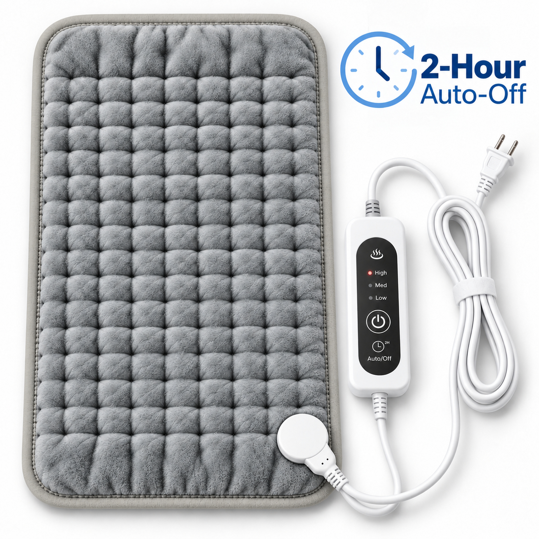 Amumu 12x24 Electric Heating Pad with Auto Shutoff photo 2