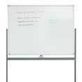 thumbnail image 4 of Mind Reader Rolling Double-Sided Dry Erase Magnetic Board, Board Size: 47 x 35.5, White, 4 of 7