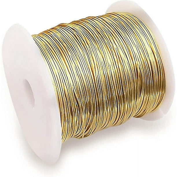 Alambre para manualidades, alambre fino para cuentas, alambre de plata para joyería, alambre para manualidades, hilo para joyería