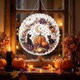 thumbnail image 2 of Halloween Diamond Art Kits For Adults Clearance, Pumpkin DIY Pearl Diamond Art, Hanging Ornament For Halloween Front Door Decor, DIY Fall Home Decor Wall Art, Halloween DIY Gift, 2 of 7