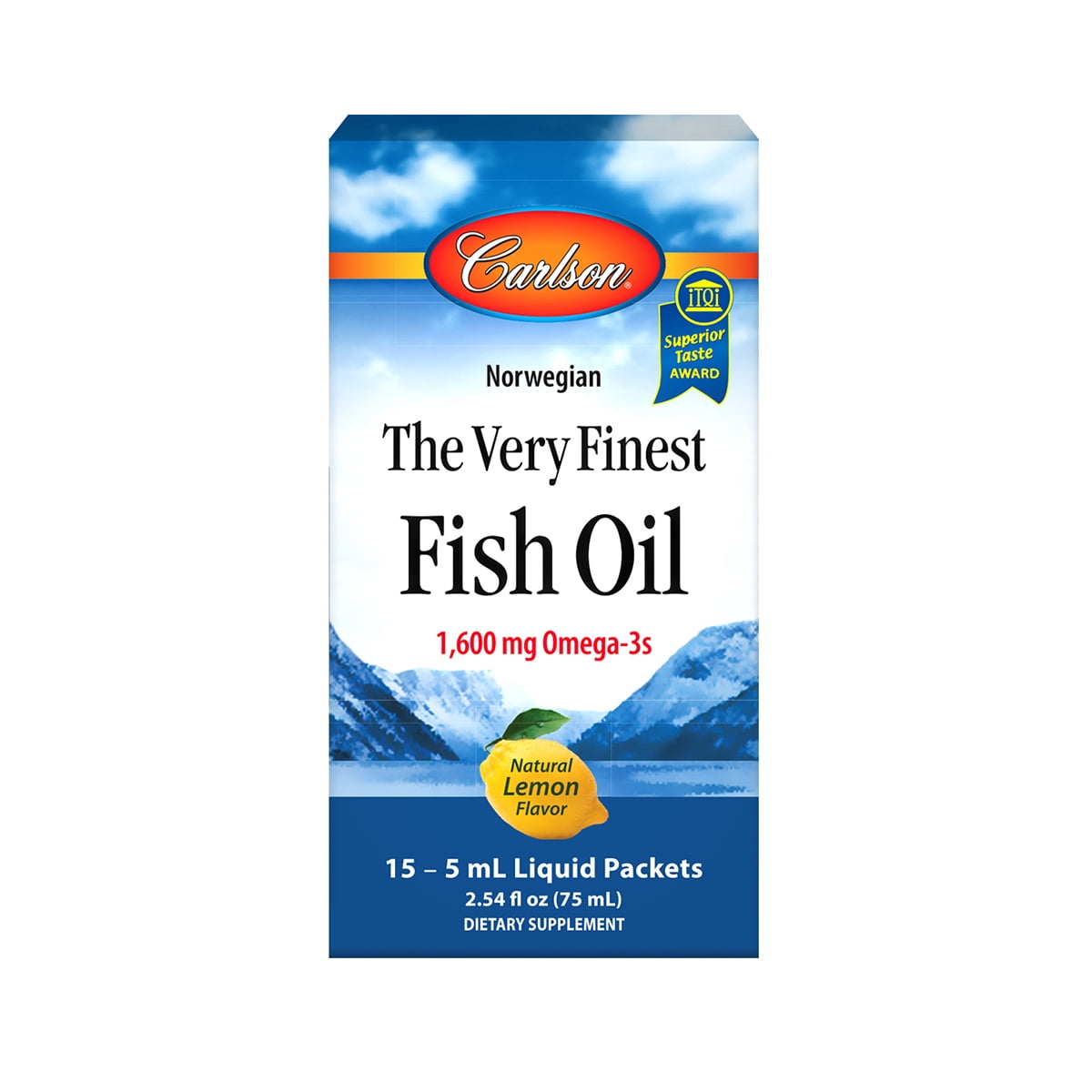 Carlson The Very Finest Fish Oil: Promotes Cardiovascular & Joint Function