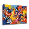 thumbnail image 2 of Abstract Art Modern Decorative Painting Feet Framed Canvas Poster Bedroom Decor Sports Landscape Office Room Decor Gift,Frame-style,28×41inch (70×105cm), 2 of 8