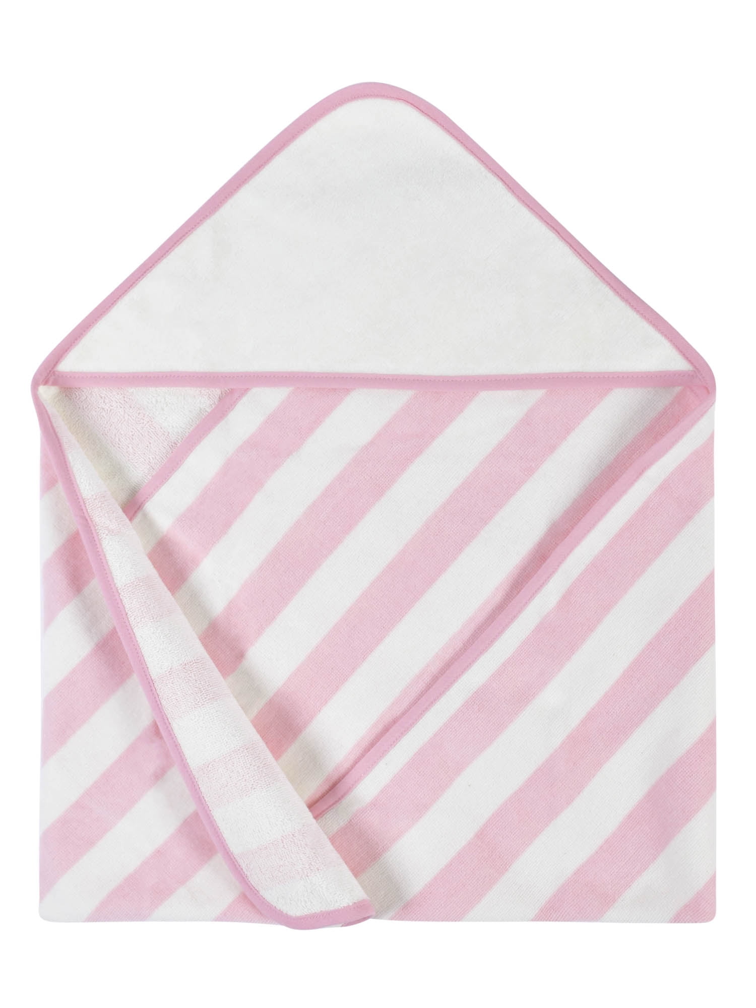 Gerber Baby Boy or Baby Girl Unisex Hooded Terry Velour Bath Towel & Washcloths Set, 4-Piece