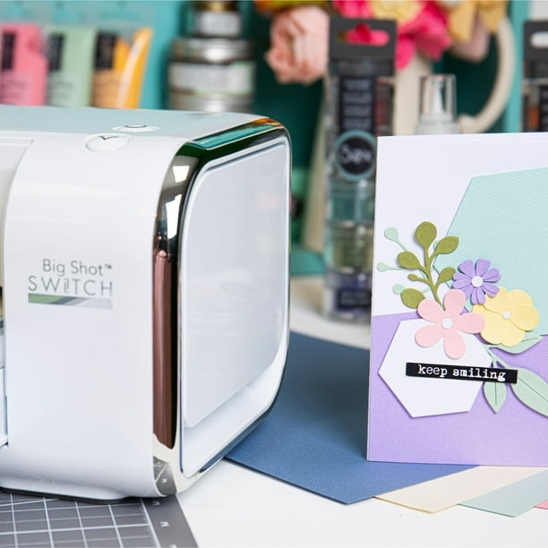 Free Shipping! Sizzix Big Shot Switch Plus Starter Kit (US Version