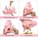 thumbnail image 5 of Alcancía, linda alcancía de plástico para niños y niñas, alcancía de cerdo irrompible para niños, regalo (rosa), 5 of 7