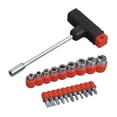 thumbnail image 4 of Multipurpose Screwdriver Socket Set Tool Kit | Combination Magnetic Wrench For Home, Office, Car, Bike - 21pctk | Portable, Flat, Security Torx | Stainless Steel, Compact, Portable Tool, 4 of 4