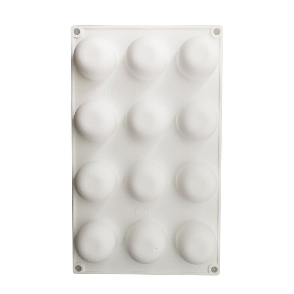 Darnell Nehemiah Molde De Silicona En Forma De Espiral, 6 Agujeros, Melocotón, 3D, Moldes Para Tartas, Mousse Para Helados, Chocolate, Pastelería, Utensilios Para Hornear, Postres (2 Agujeros