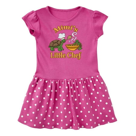 

Inktastic Mimi s Little Chef with Cute Turtles Gift Toddler Girl Dress