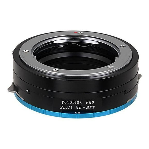 Fotodiox MD-MFT-P-Shift Pro Lens Mount Shift Adapter - Minolta Rokkor SLR Lens To Micro Four Thirds Mount Mirrorless Camera Body