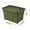 Olive Green, variant on Mingyiq Versatile Stackable Storage Bins with Lids - Perfect for Home & Outdoor Use! Olive Green Medium