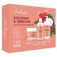 thumbnail image 3 of SheaMoisture, Curl and Shine Shampoo and Conditioner Sulfate Free and Paraben Free, Gift Set, 38 Ounce, 3 of 3