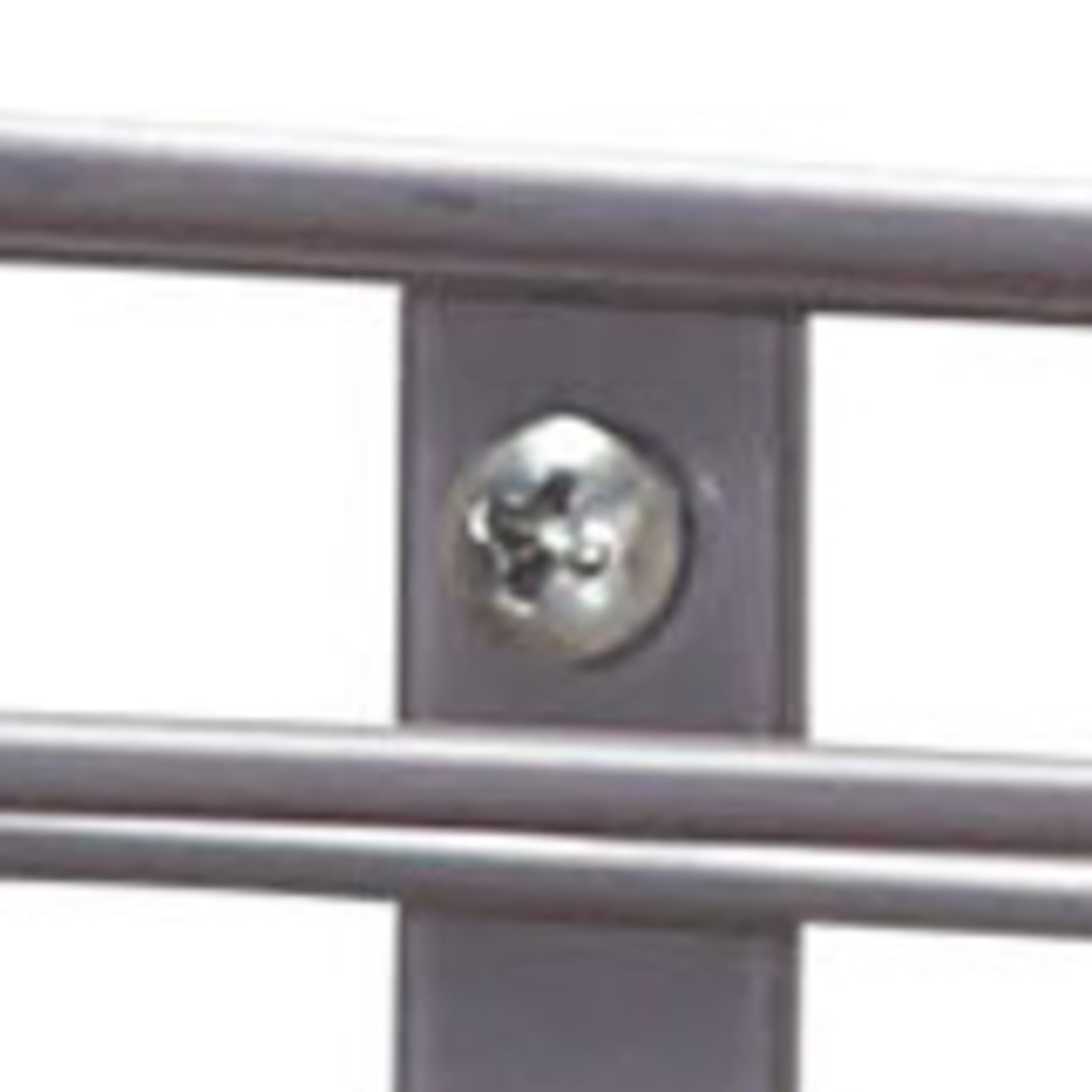 Household Essentials Door Mount Cabinet Organizer, Steel Wire Basket, Attractive Nickel Powder Coating, Great for Saving Space, Mounts to Solid Surface with Hardware Included