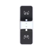 Dual Charger for PS5 Controller, Slim, White
