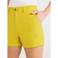 thumbnail image 7 of Free Assembly Women’s Mid-Rise Chino Shorts, 4” Inseam, Sizes 0-22, 7 of 7