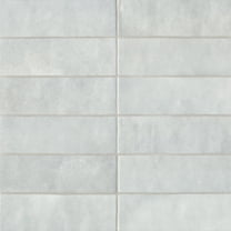 Bedrosians Cloe Rectangle Gloss Ceramic Tile 3 x 8, Grey (10.64 sq. ft./Case)