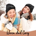 thumbnail image 4 of Susaid Ornate Dark Skull Book Print Winter Beanie for Men Women, Lined Beanie Soft Warm Knit Hat Ski Cuffed Cap, 4 of 6