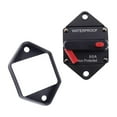 thumbnail image 3 of yotijar Circuit Breaker Compact Maximum Voltage 48V Waterproof for Truck ATV RV 80A, 3 of 8