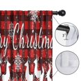 thumbnail image 4 of Blackout Kids Curtains,Red Christmas Pattern Childrens Insulated Curtains Set Of 2,Bedroom Essentials,Toddler Room Decor 42"x84", 4 of 5