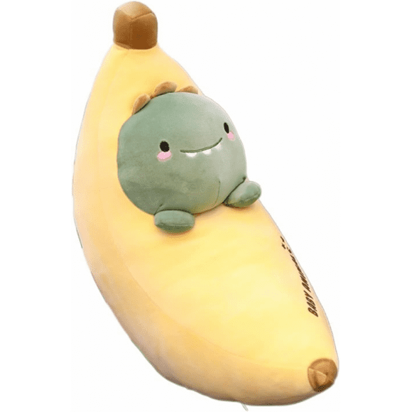 Simulation Banana Food Real Life Plush Toys Stuffed Animal Pig Dinosaur Rabbit Sheep Doll Pillow for Baby Girls Birthday Gift