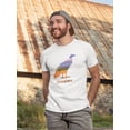 thumbnail image 2 of Into The Wild Vulture T-Shirt Men -Image by Shutterstock, Male XX-Large, 2 of 4
