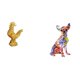 thumbnail image 1 of Escultura de pollo,Escultura de pollo,decoración del hogar,figura de gallo,Figura decorativa de gallo,estatua de resina animal,Figura decorativa,Estatua de perro coleccionable,decoración de, 1 of 8