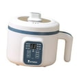 thumbnail image 4 of Lipstore Electric Hot Pot ,Dorm Lazy Pot ,Portable, 1.7 L Mini Hotpot Small Rice Cooker for Pasta Ramen Cooking Noodles Rice Travel Without Steamer, 4 of 8