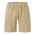thumbnail image 3 of Pantalon à Rayures Verticales pour Hommes Style Décontracté d'Été, 3 of 6