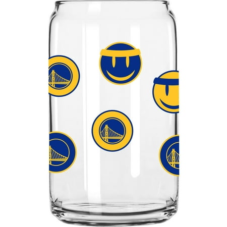 

Golden State Warriors 16oz. Smiley Can Glass