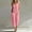Pink, variant on IUYRTFE Women's Sleeveless Jumpsuit with Pockets Cotton Linen Loose Fit Seven Quarter Pants Romper