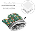 thumbnail image 6 of Daiia Turkey And Thanksgiving1 Pattern Oven Mitts and Pot Holders 4 pcs Set,High Heat Resistant 500 Degree Extra Thicken Long Kitchen Cotton Oven Glove, 6 of 6