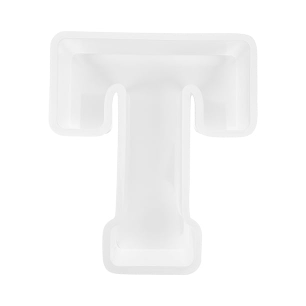 Alfabeto grande Molde de resina epoxi Letra inglesa Molde de silicona Letra del alfabeto 3D Wmkox8yii hjk5147