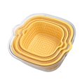thumbnail image 2 of Colador de cocina de doble capa, resistente y duradero. Amarillo, 2 of 6