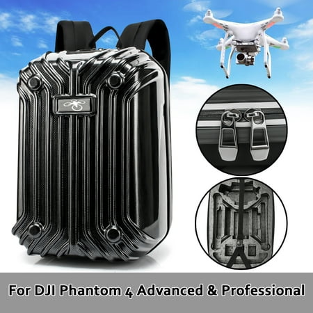 Carry Hard Backpack Case Shoulder Bag Box For DJI Phantom 4 Adv & Pro RC (Best Phantom 4 Backpack)