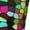 1 Black, variant on Colorful Tie Dye Stained Glass Pattern Women’s Knee High Crew Socks,Trouser Socks Comfortable, Breathable, Moisture-Wicking and Soft